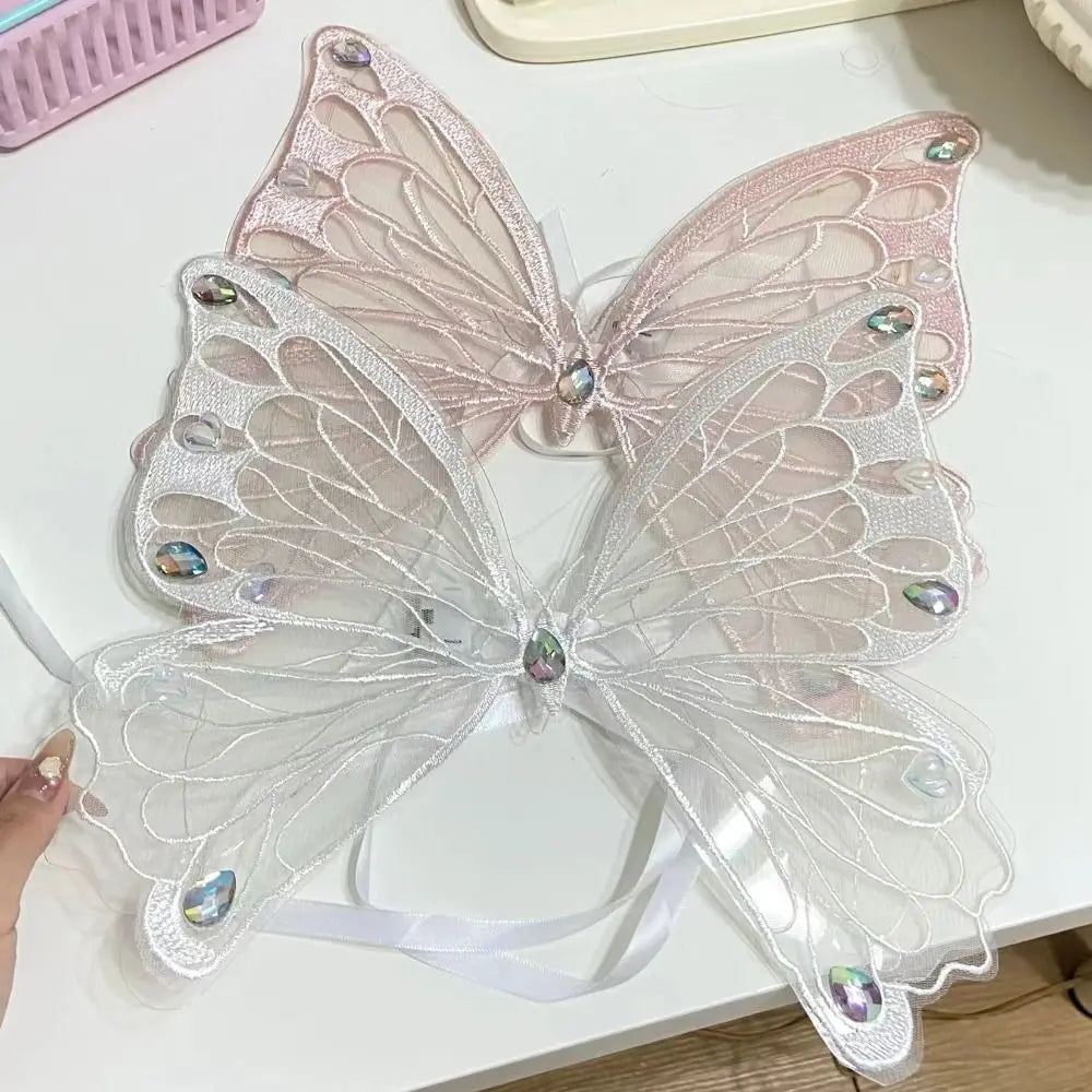 the ANGEL WINGS - Cute Glowing Dog Wing Butterfly for Small/Medium Dog Clothes, Sweet Gift Pet Back Decoration