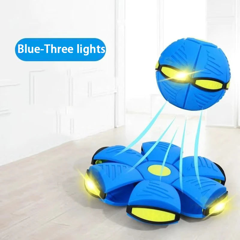 Flying Saucer Bouncing Ball Is A Durable Elastic Fun Dog Pet Toy Suitable for Outdoor Activities Exercise Parent Children Toy