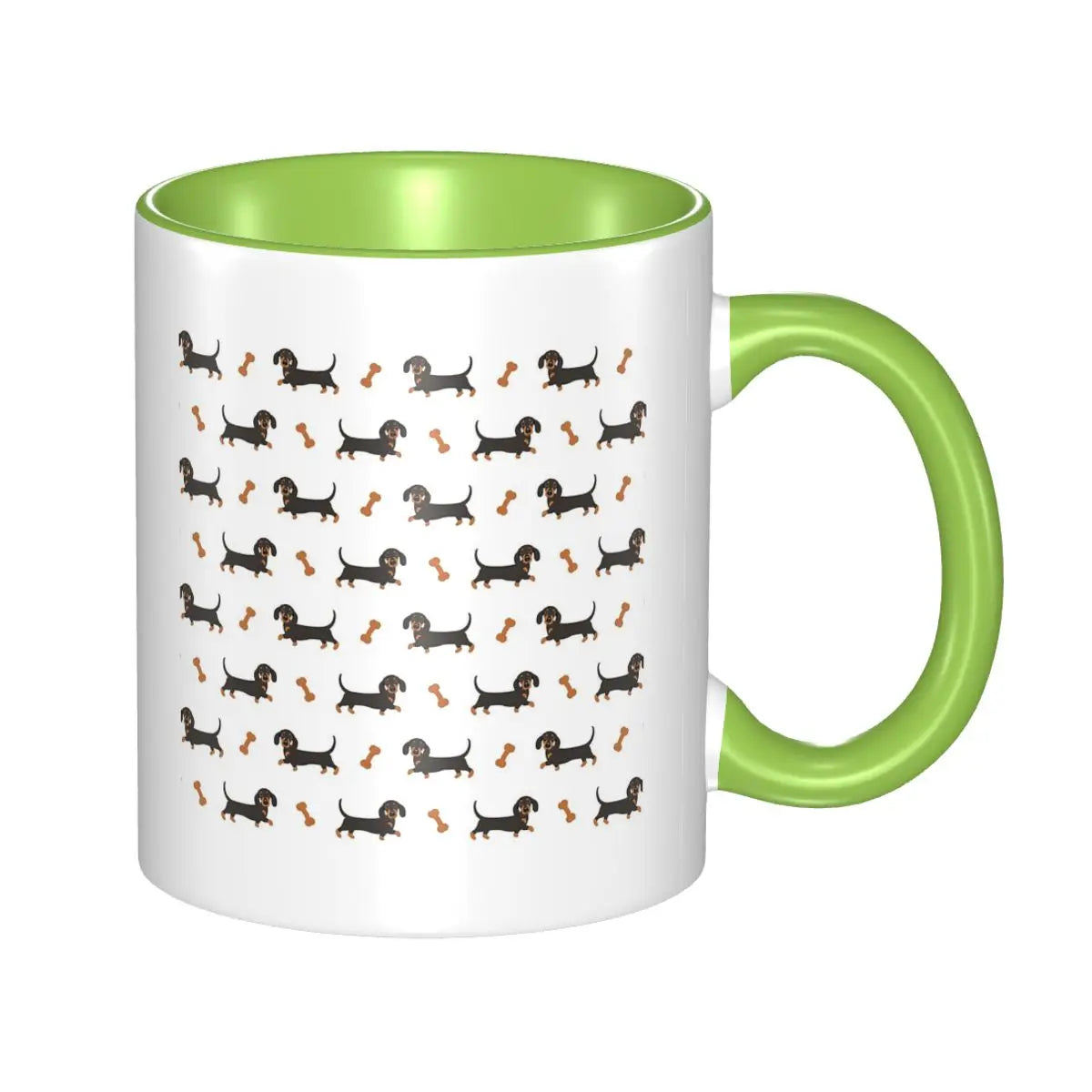 Black And Tan Dachshund Sausage Dog Mug Funny Ceramic Coffee Cups Tea Mugs Milk Cup Drinkware Gift for Woman Man