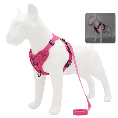 the PAWCOUTURE HARNESS - Harness and Leash Set, Pet Accessories, Dog Harness for Small Dog, French Bulldog, Pug, Pitbull Puppy Pectoral Collar, Dog Supplies