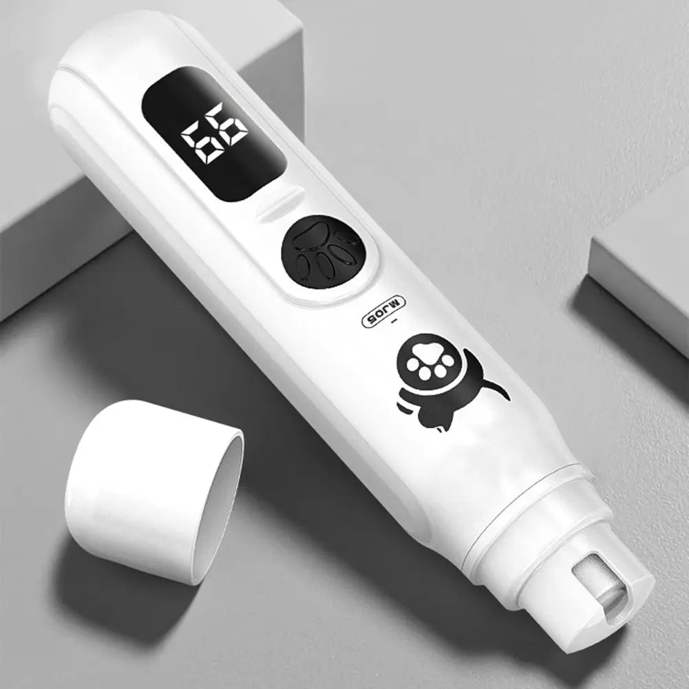 Pet Nail Grinder Electric Nail Trimmer Nail Clippers 3 Speed Rechargeable Cat Nail Trimmer for Dogs Cat