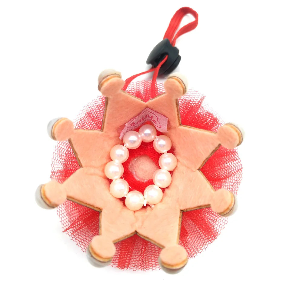 Pet Birthday Dog Crown Cap with Lace Pearl Red Series Sequin Decorate Hat with Adjustable Dog Accessories Puppy Cat Dog Product