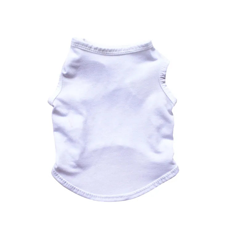 Solid Color Dog Shirts Breathable Pet T-Shirts for Small to Large Dogs - Stretchy, Durable, Ideal for All Seasons and Holidays