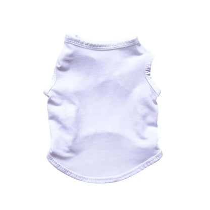 Solid Color Dog Shirts Breathable Pet T-Shirts for Small to Large Dogs - Stretchy, Durable, Ideal for All Seasons and Holidays