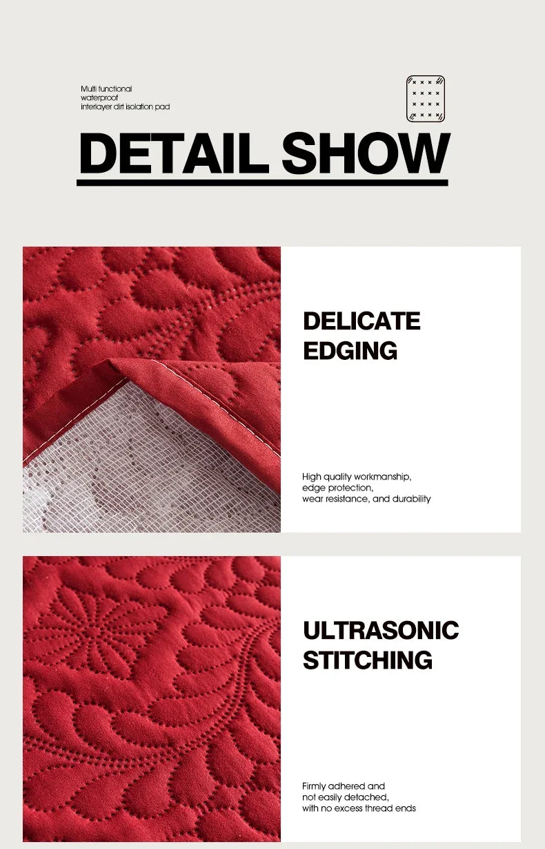 Dirt-Proof Bedspread Waterproof Dog Bed Cover Pet Blanket for Furniture Bed Protector Couch Cover for Dogs Cats Non-Slip Backing