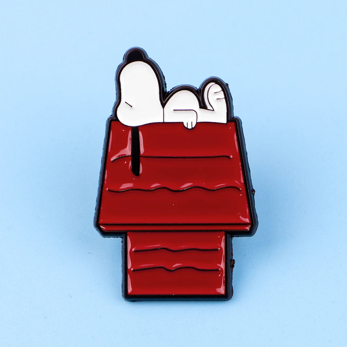 Cartoon White Dog Badges on Bags Soft Enamel Pin Children Brooch for Clothes Cute Lapel Pins for Backpack Accessories