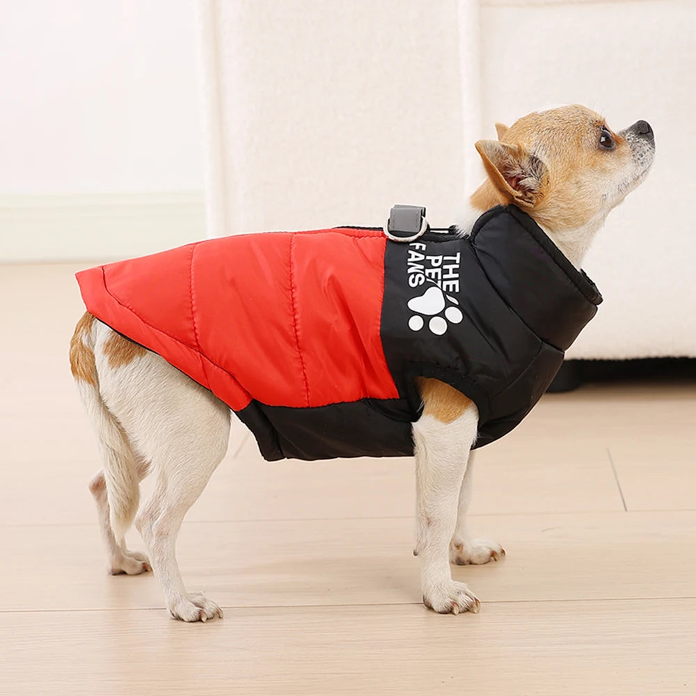 Warm Winter Pet Clothes Windproof Dog Jacket Coat For Small Big Dogs Labrador Costume French Bulldog Golden Retriever Outfits
