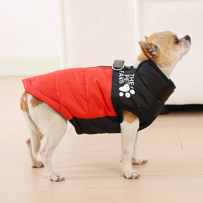 Warm Winter Pet Clothes Windproof Dog Jacket Coat For Small Big Dogs Labrador Costume French Bulldog Golden Retriever Outfits