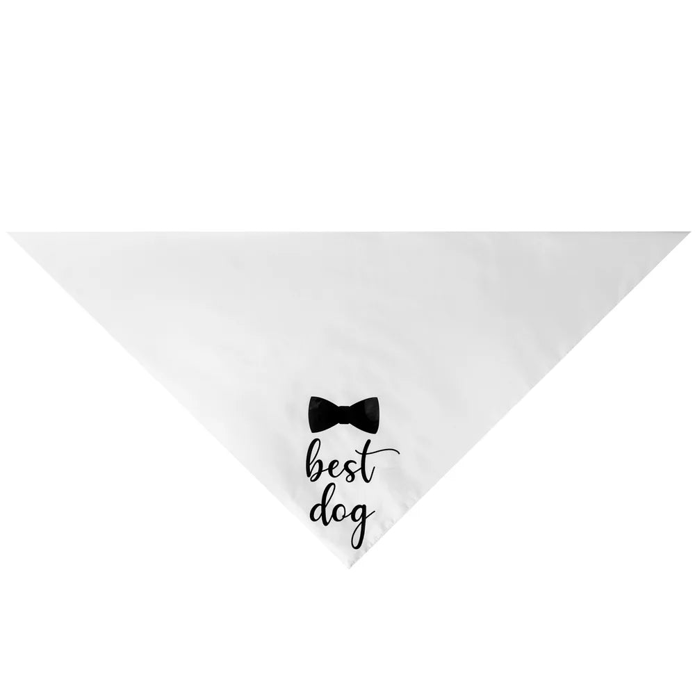 Sucado Style She Said Yes Best Dog Bandana for Wedding Engagement Announcement Gift Photo Prop Pet Scarf Accessories