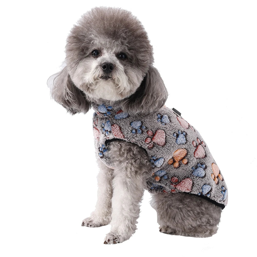 Winter Dog Jacket For Small Medium Dogs With D-ring Elasticity Reflective Puppy Fleece Clothes Yorkshire Schnauzer Pet Costume