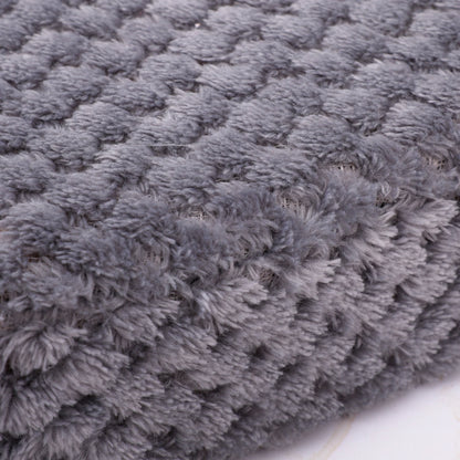 Full Filling Warm Medium Dog Bed Winter Warm Small Cat Sofa Mat Elastic Puppy Kennel Pet Accessories with Detachable Pillow