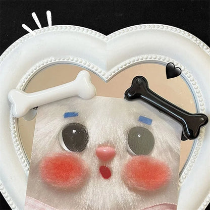 the PAWCHARM BONE HAIR CLIP - New Dog Hairpin Puppy/Kitten Bone Hair Clips, Cute Duckbill Clip, Pet Hair Accessories, Pet Hair Grooming, Dog Accessories