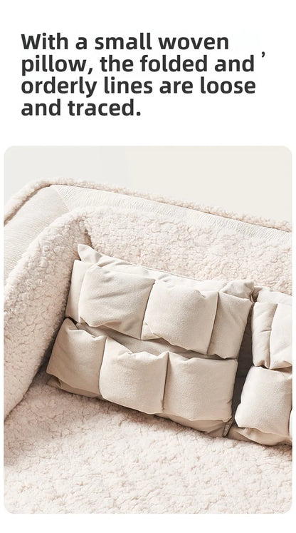 Winter Warm Dog Kennel High Elasticity Sponge Dog Beds Removable Washable Cat/Dog Sofa for Medium-sized Dogs Pet Supplies