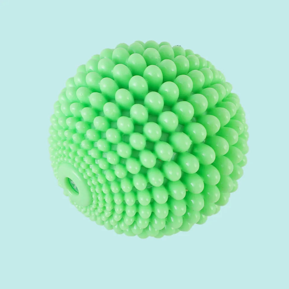 Pet Chew Toy Squeaky Corn Ball, Durable Dog Chewing Ball for Teeth Grinding & Cleaning, Puppy Boredom Relief Pet Supplies
