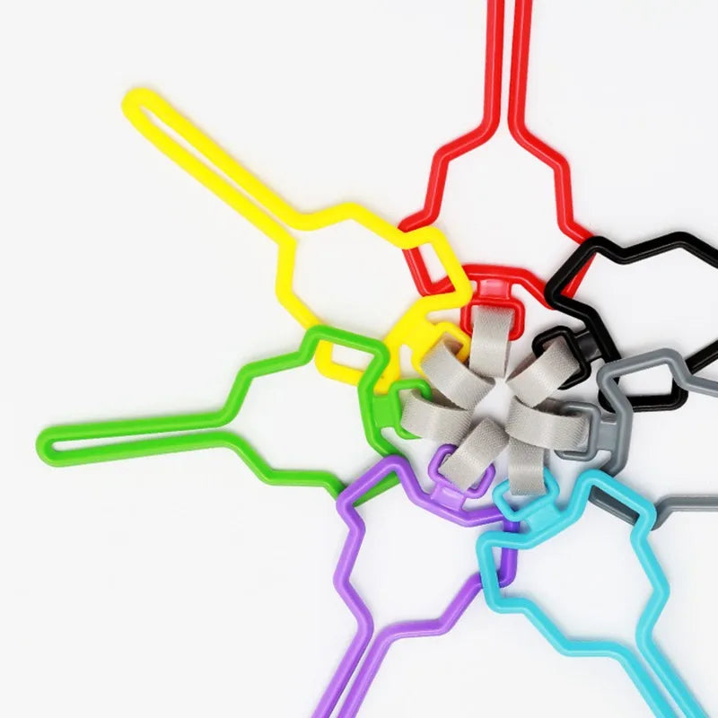 the POOP BAG CARRIER CLIP - Dog Poop Bag Holder, Pet Waste Carrier Clip, Hands-Free Dog Leash Dispenser, Outdoor Walking Puppy Poop Bags Clip, Easy to Carry