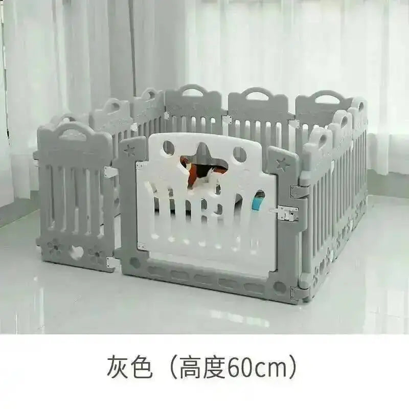 the DOGGY PLAYPEN - Fence Safety Modern Houses, Dog Plastic Home, Pet Cat/Dog Kennel, Small Dogs Indoor Isolation with Toilet Dog Cage, Pet Supplies