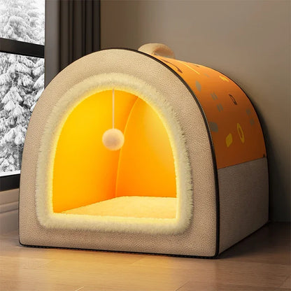 For Household Winter Dog Houses for Pet Shops Large Space Warmth Thicken Pet Cage Creative Comfortable Design House for Dogs