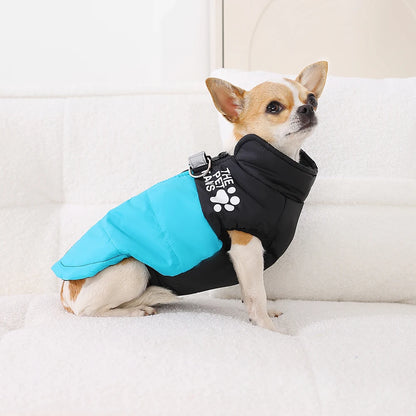 Warm Winter Pet Clothes Windproof Dog Jacket Coat For Small Big Dogs Labrador Costume French Bulldog Golden Retriever Outfits