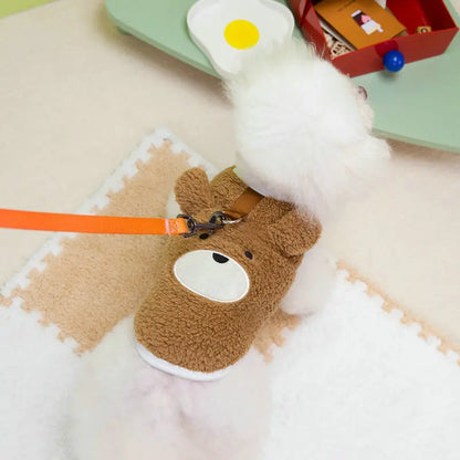 Soft Fleece Dog Cat Vest Winter Warm Pet Clothes for Puppy Maltese Schnauzer Sweater Chihuahua French-Bulldog Pug Apparels