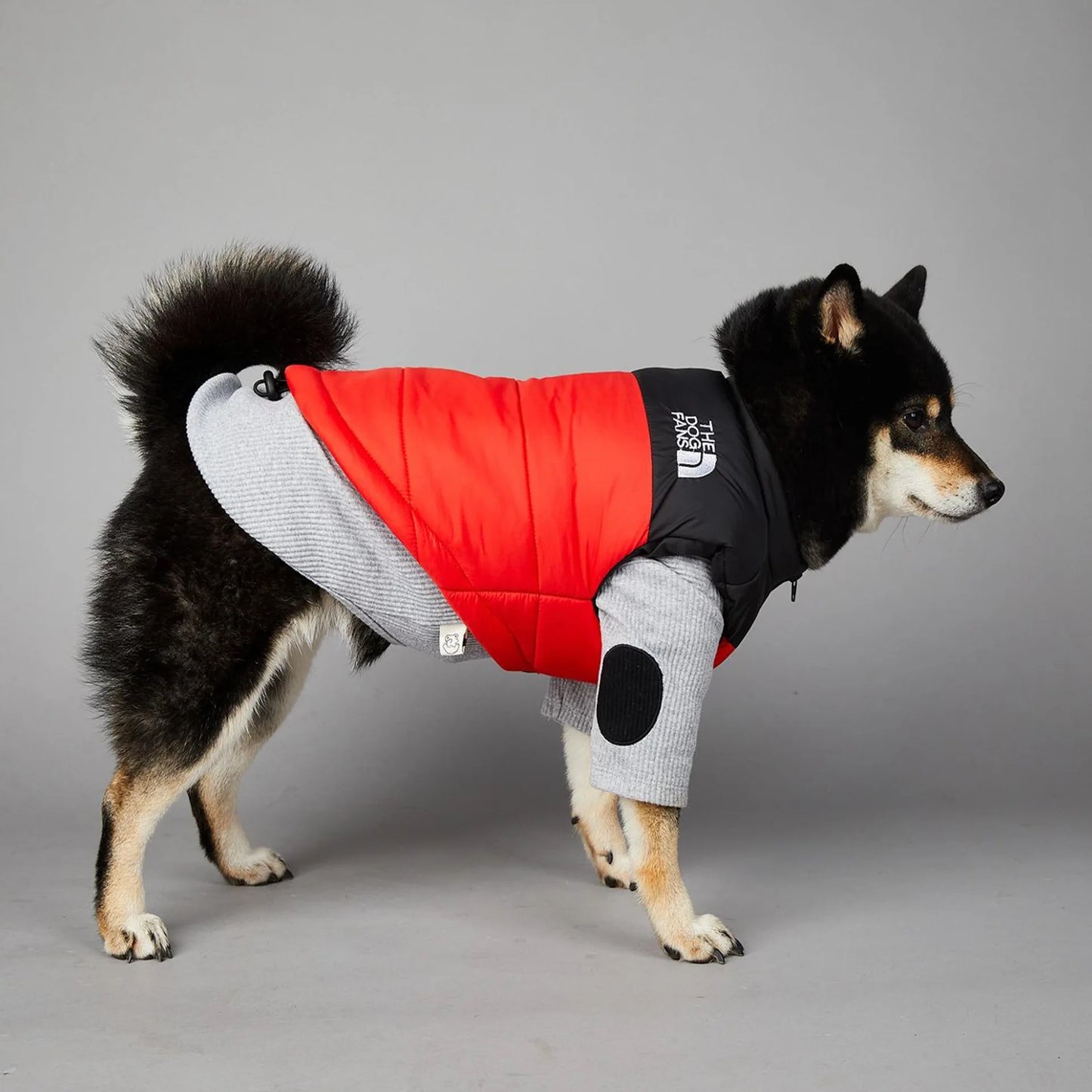 Dog Fans Punch Large Dogs Winter Warm Raincoat Anti Pet Cotton Clothing Windproof Rainproof Dog Coat