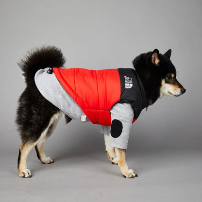 Dog Fans Punch Large Dogs Winter Warm Raincoat Anti Pet Cotton Clothing Windproof Rainproof Dog Coat