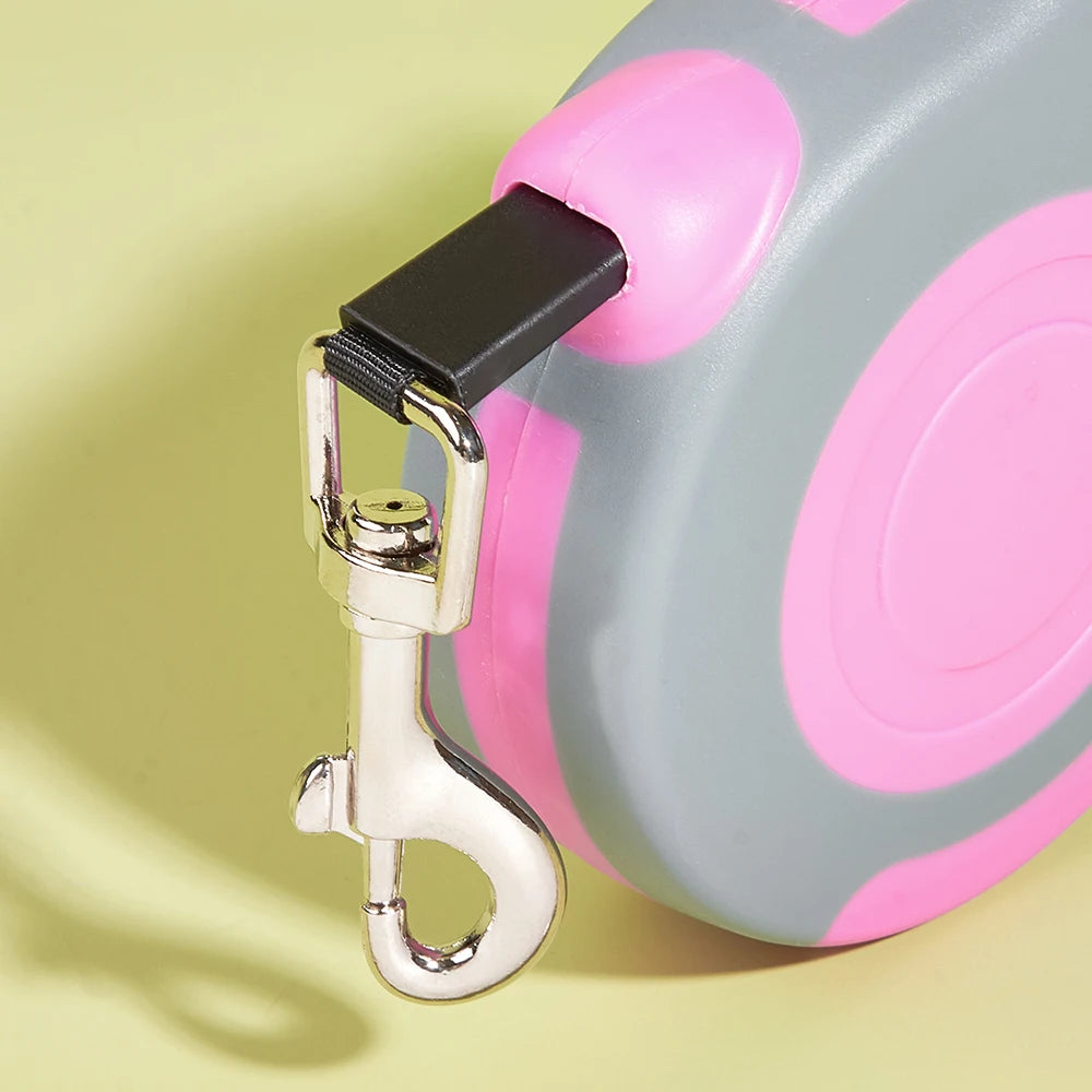 the SUREGRIP RETRACTABLE LEASH - 3m/5m Dog Leash, Strong Nylon Puppy Lead for Small/Medium/Large Dogs/Cats, Automatic Retractable Durable Yorkshire Pet Supplies