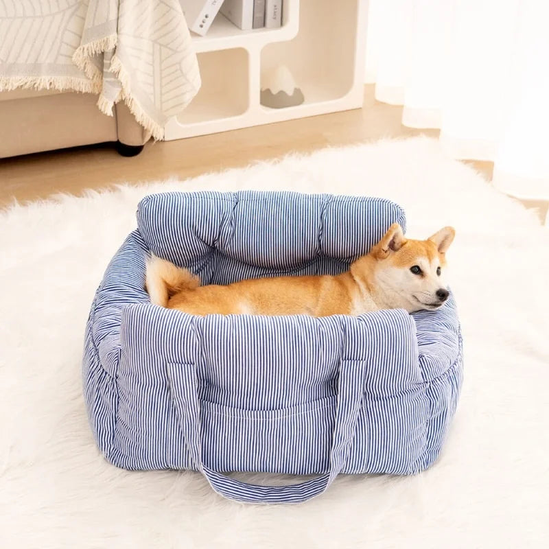 Dog Seat for Car Travel Booster Car Seat for pet Dog cat car Seat Bed Washable Thick Cushion dog carrier bag pet Car Carrier
