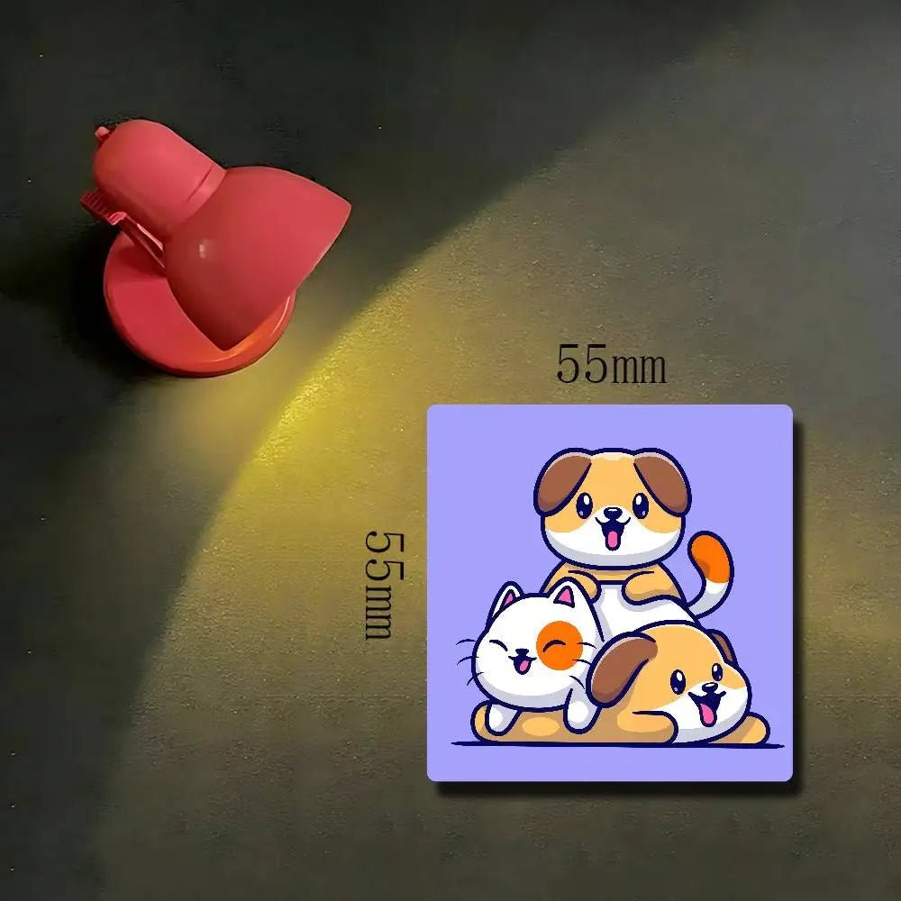 Dog Cartoon Personalized Fridge Magnets Magnetic Refrigerator Memorial Gifts For Kitchen Office Locker Travel Home Deco