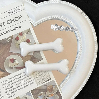 the PAWCHARM BONE HAIR CLIP - New Dog Hairpin Puppy/Kitten Bone Hair Clips, Cute Duckbill Clip, Pet Hair Accessories, Pet Hair Grooming, Dog Accessories