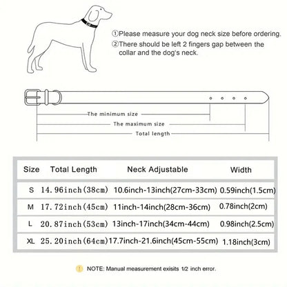 the NAMESAFE EVERYDAY ID COLLAR - Custom Personalized Dog Collar with Name Engraved ID, Anti-Loss Solid PU Leather for All Types of Puppies and Kittens, Pet Supplies