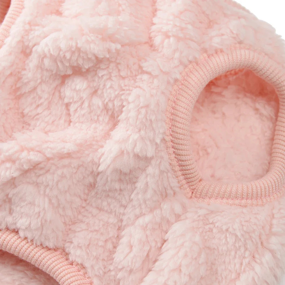 Autumn Winter Pet Cat Clothes Soft Fleece Vest Sweater For Small Dogs Cute Puppy Kitten Pullover Jacket Sphynx Cats Costumes