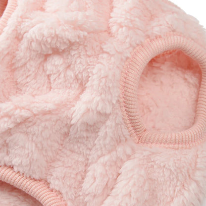 Autumn Winter Pet Cat Clothes Soft Fleece Vest Sweater For Small Dogs Cute Puppy Kitten Pullover Jacket Sphynx Cats Costumes