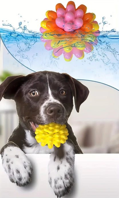 TPR Pet Dog Chew Toy Bite-Resistant Pet Ball Toy for Small Medium Dogs Durable Puppy Teeth Grinding Cleaning Toys Dog Accessorie