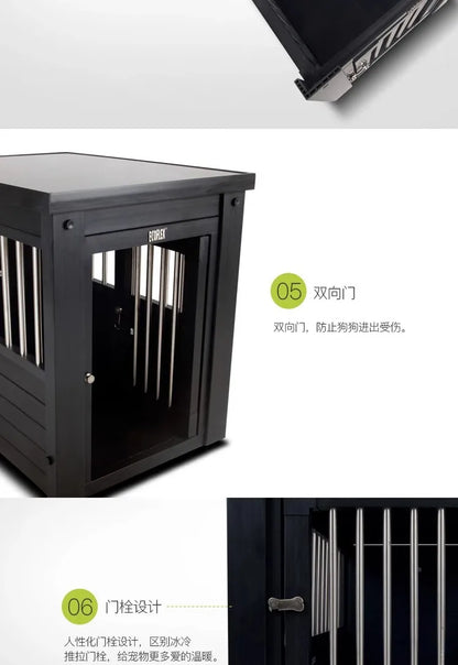 Indoor Special Use Have A Dog A Small House Light luxury Creativity Design Home Use Living Room Medium Sized Small Size Dog Cage