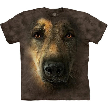 the GOLDEN BOY - Cute Dog Face Graphics T-Shirts, Summer Fashion Short Sleeve Funny 3D Animals Printed T-Shirts, Men's Casual Loose Harajuku Tees