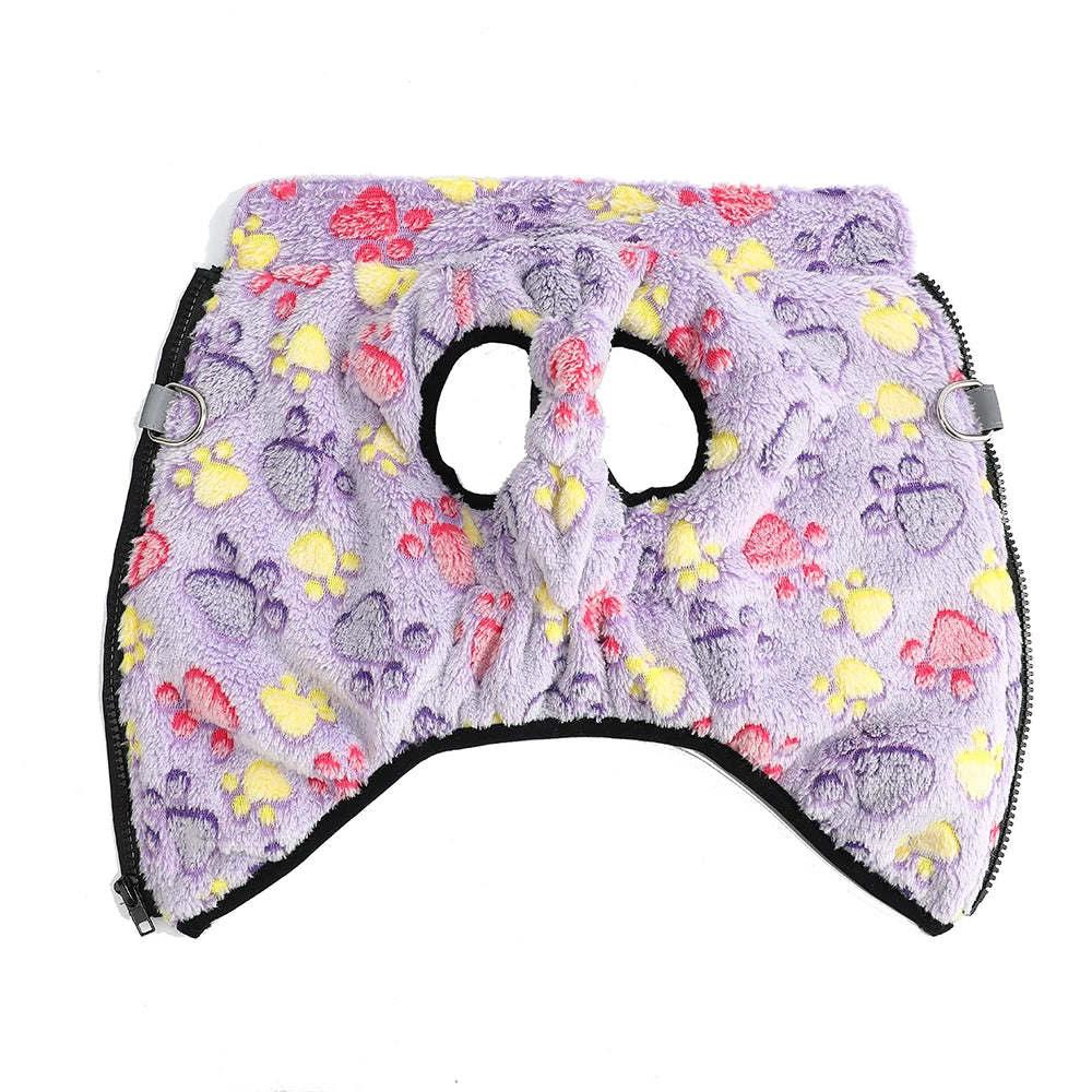 Winter Dog Jacket For Small Medium Dogs With D-ring Elasticity Reflective Puppy Fleece Clothes Yorkshire Schnauzer Pet Costume