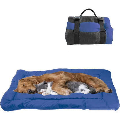 Foldable Outdoor Waterproof Dog Bed Blanket Picnic Dog Mat Car Seat for Small Medium Large Dogs Portable Camping Travel Pet Pad