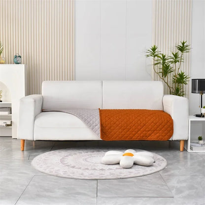 the PAWSHIELD WATERPROOF MAT - Waterproof Non-Slip Dog Bed Cover and Pet Blanket, Sofa Pet Bed Mat, Car Incontinence Mattress Protectors, Furniture Couch Cover