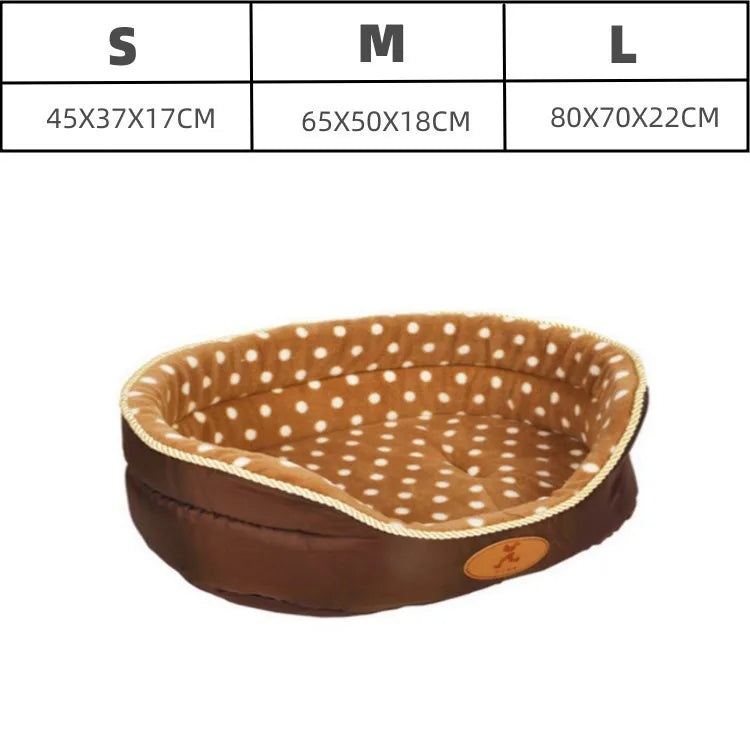 Dog Kennel pet bed Two-sided wave point dog kennel dog kennel for Small Medium pet mattress 3D dog Sofa pet bed cat bed