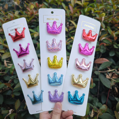 10 Pieces Dog Hair Clips Cute Candy Color Pet Hairpin 10 Different Styles Crown Barrettes For Small Dogs Puppy Hair Accessories