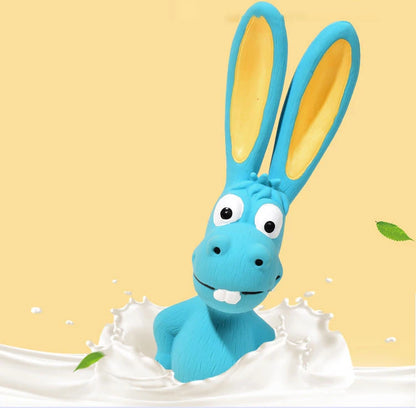 Latex Pet dog toys Squeaky Pets Chew Toys for Small Medium Dogs Bite Resistant Dog Cleaning Tooth Toys Pet Supplies