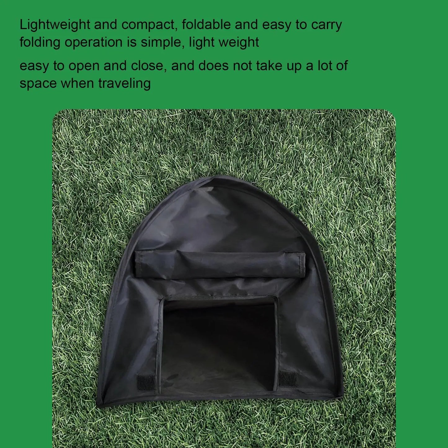 the BLACK DIAMOND DONE -Dog Sun Protection Tent, Pet Tent Outdoor Sun Protection, Cat and Dog Tent, Dog/Cat Fence Foldable Tent House for Puppies/Kittens