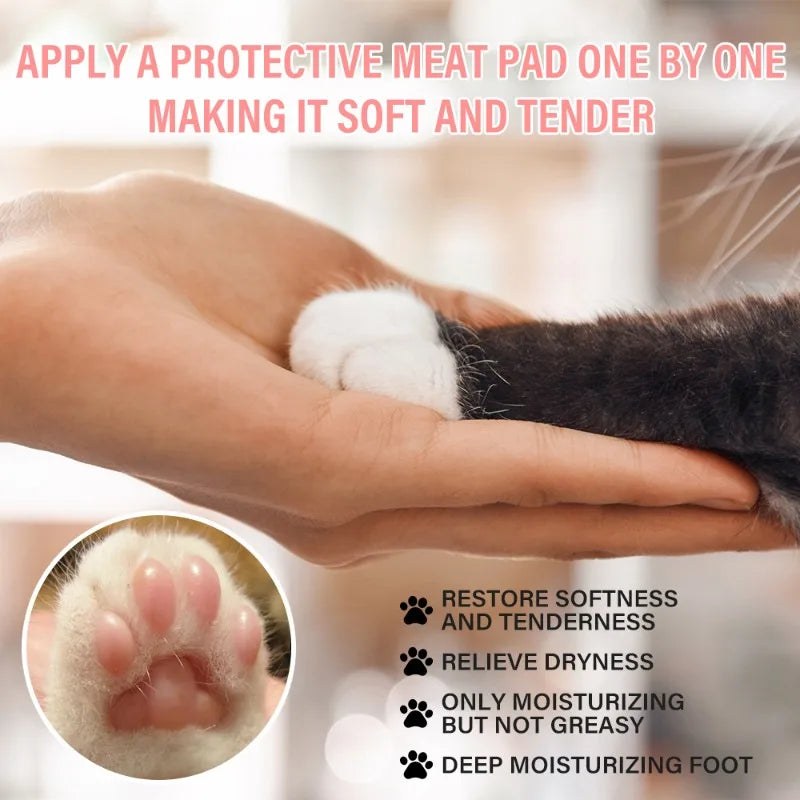 the PAW BALM - Paw Repair Balm for Dogs/Cats, Anti-Cracking Moisturizing Fast Acting Paw Protection, Natural Moisturizing Anti-Cracking Formula