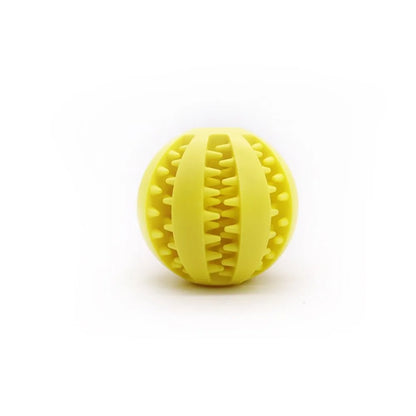 Dog Rope Ball Bite Resistance Training Ball with Rope Interesting Puzzle Teething Toy for Molar Teeth Cleaning Boredom Relieving