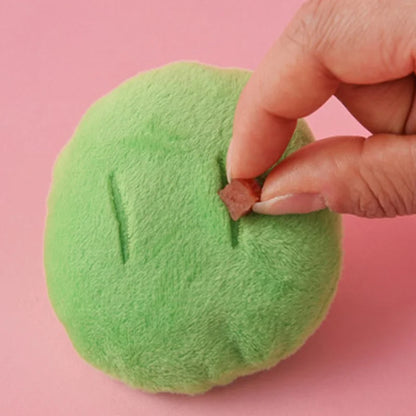 Ins Cute Tibetan Food Sound Toy Slow Food Plush Pet Toy Candy Small Dog Sniffing Food Mat Pet Dog Toy Puppy Accessories Gift
