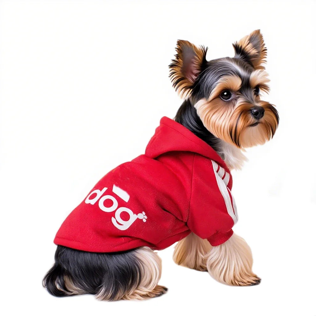 Classic Design Pet Sports Clothing Spring Puppy Sweatshirts Dog Clothes for Small Dogs Chihuahua Terrier Beagle Pet Apparel