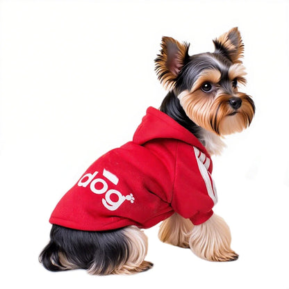 Classic Design Pet Sports Clothing Spring Puppy Sweatshirts Dog Clothes for Small Dogs Chihuahua Terrier Beagle Pet Apparel