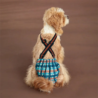 Washable Big Dog Diapers Female for Small Medium Dogs Reusable Pet Physiological Pants Labrador Shorts mascotas Period Panties