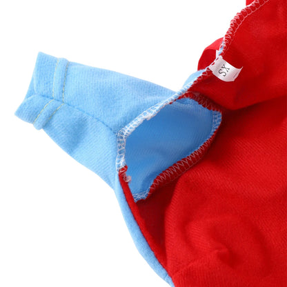 the CHUCKIE - Funny Large Dog Halloween Costume for Small Dogs/Cats, Adjustable Pet Cosplay Clothes, Cute Puppy Festival Gifts, Labrador Outfits