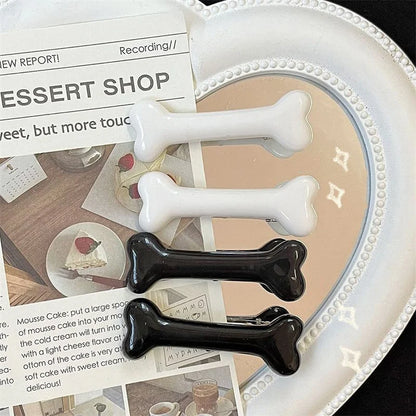 the PAWCHARM BONE HAIR CLIP - New Dog Hairpin Puppy/Kitten Bone Hair Clips, Cute Duckbill Clip, Pet Hair Accessories, Pet Hair Grooming, Dog Accessories